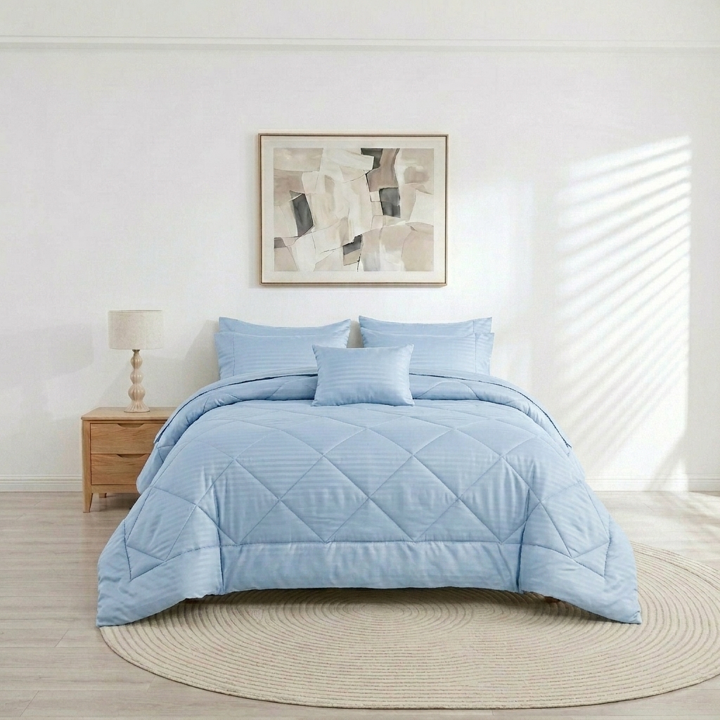 Premium Stripe Comforter - Nefertity