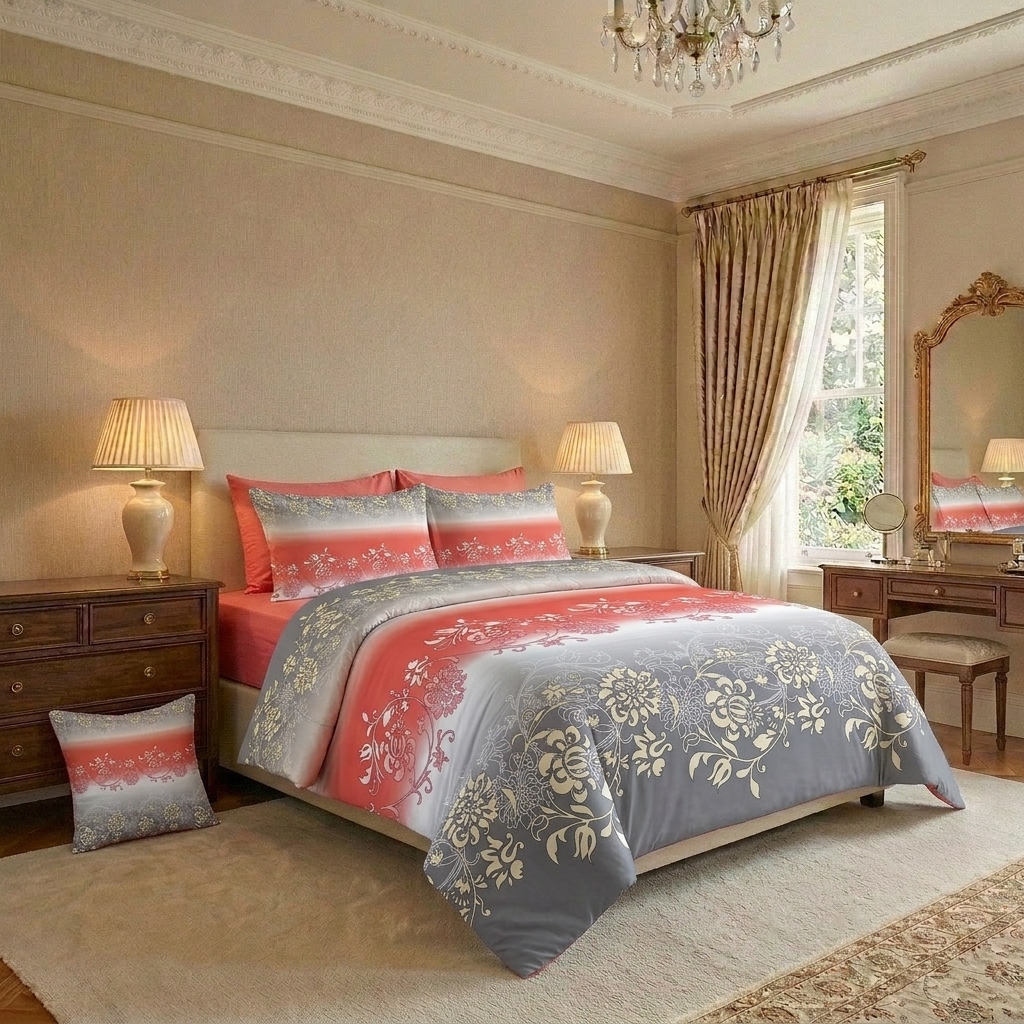 Classic Poly-Cotton Comforter Set - Nefertity